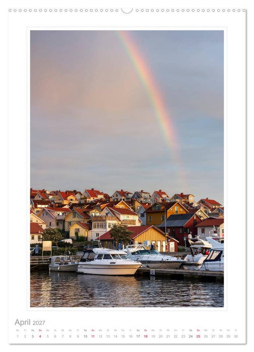 Bohuslän - über Stadt und Land (CALVENDO Wandkalender 2027)