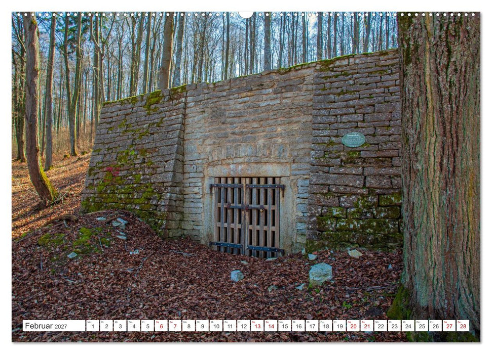 Mittelfranken für Entdecker und Wanderer (CALVENDO Wandkalender 2027)