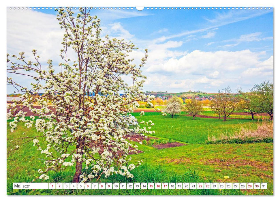 Mittelfranken für Entdecker und Wanderer (CALVENDO Wandkalender 2027)
