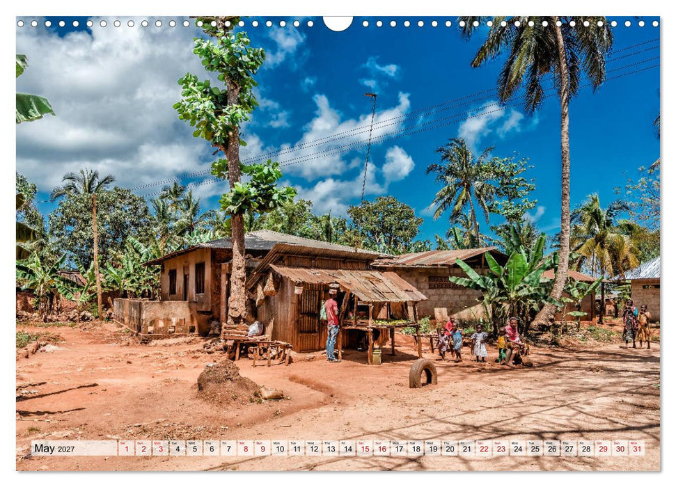 Welcome to Zanzibar (CALVENDO Monthly Calendar 2027)