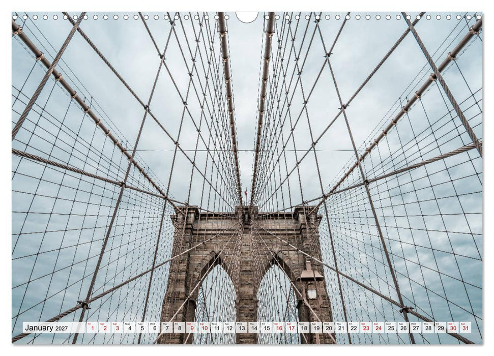 New York City Perspectives (CALVENDO Monthly Calendar 2027)