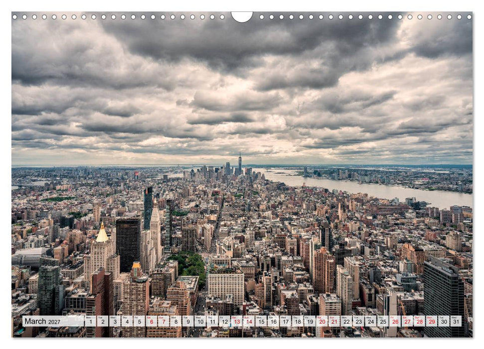 New York City Perspectives (CALVENDO Monthly Calendar 2027)