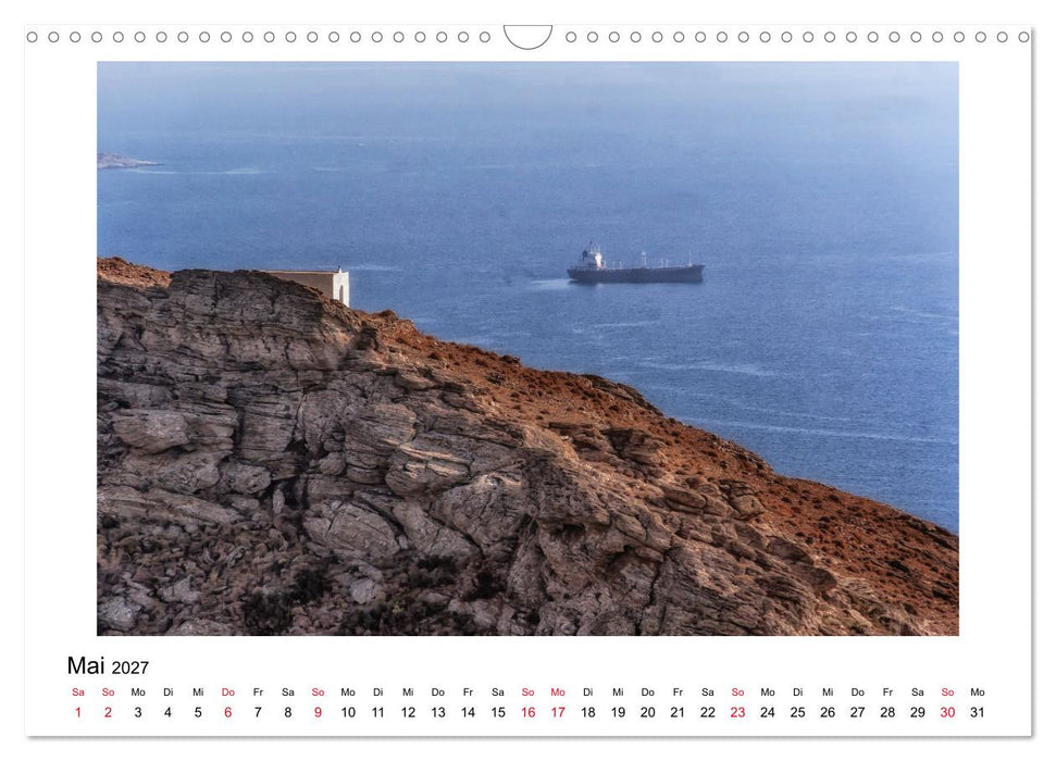 Verträumtes Euböa - Bilder vom Inselsüden (CALVENDO Wandkalender 2027)