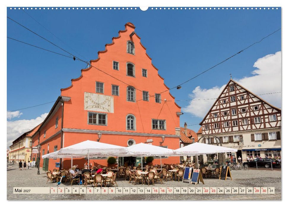 NÖRDLINGEN - Leben im Meteoritenkrater (CALVENDO Wandkalender 2027)
