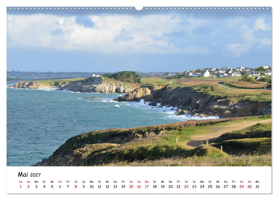 Bretagne. Département Finistère - Côte des Abers (CALVENDO Premium Wandkalender 2027)