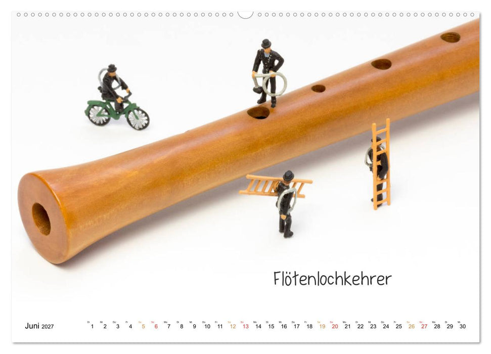 Uhraufzieher... und andere Mini-Welten (CALVENDO Premium Wandkalender 2027)
