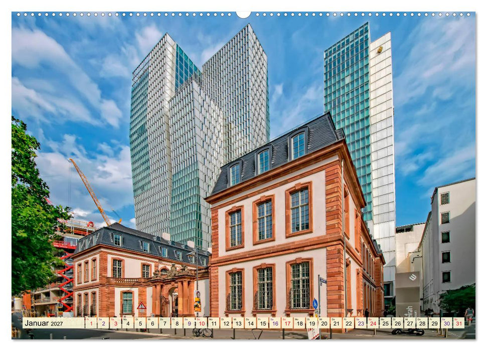 Frankfurt - meine Stadt mit viel Herz (CALVENDO Premium Wandkalender 2027)