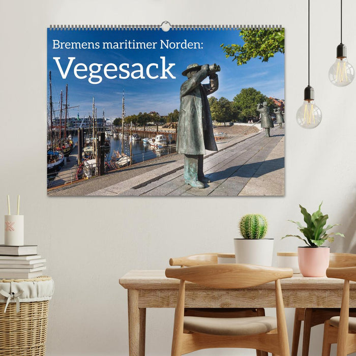 Bremens maritimer Norden: Vegesack (CALVENDO Wandkalender 2027)