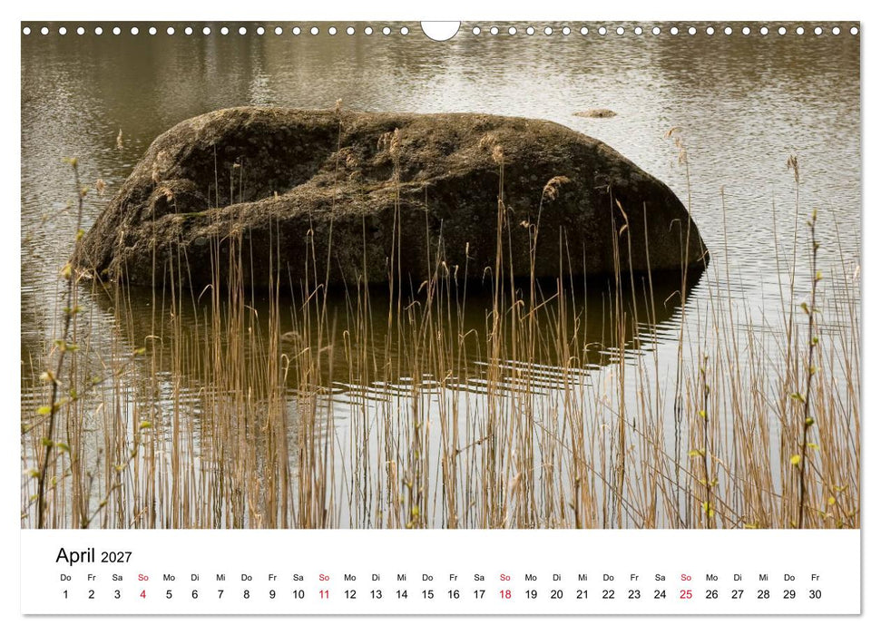 Granitwelten im Waldviertel (CALVENDO Wandkalender 2027)