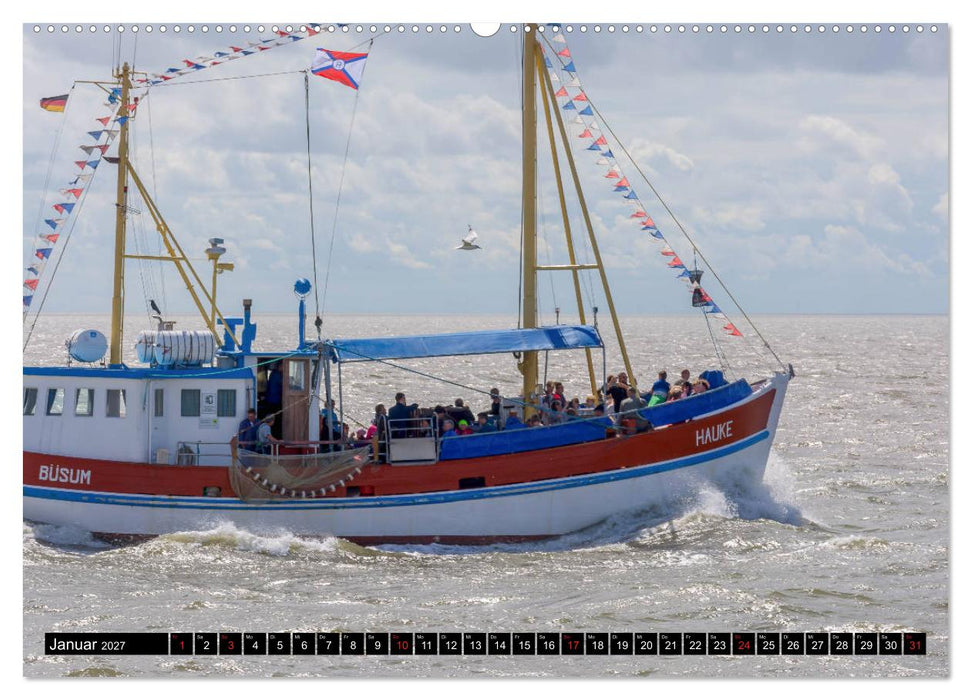 Büsumer Impressionen (CALVENDO Premium Wandkalender 2027)