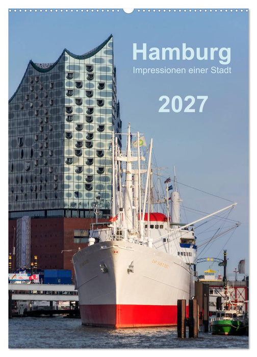 Hamburg - Impressionen einer Stadt (CALVENDO Wandkalender 2027)