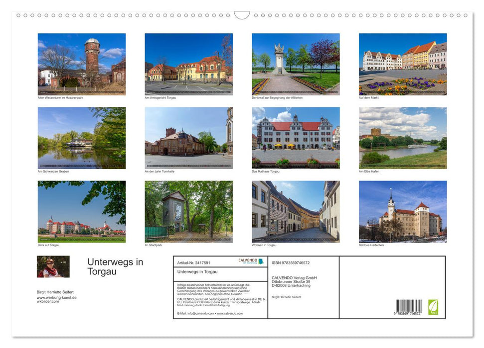 Unterwegs in Torgau (CALVENDO Wandkalender 2027)