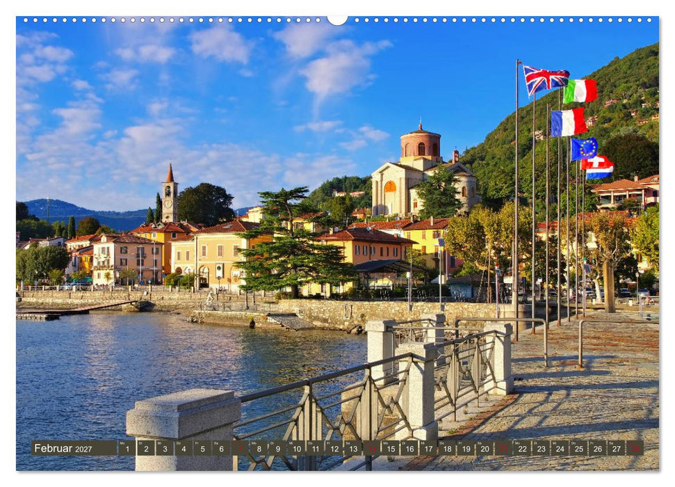 Lago Maggiore - Bezaubernde Orte am Ostufer (CALVENDO Wandkalender 2027)