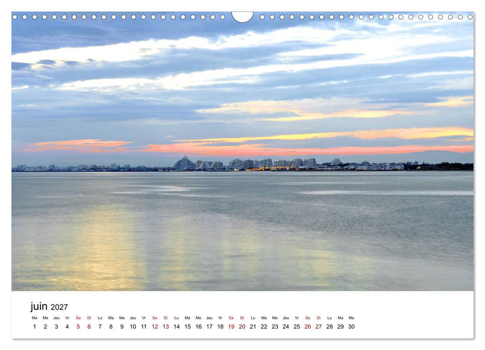 La mer d'Occitanie (CALVENDO Calendrier mensuel 2027)