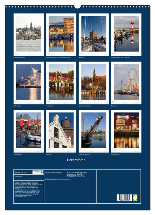 Eckernförde (CALVENDO Wandkalender 2027)