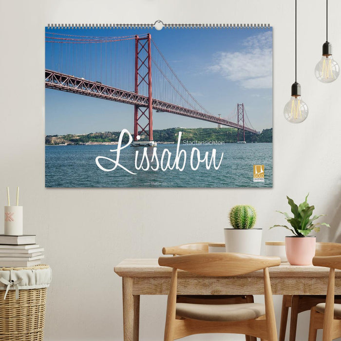 Lissabon Stadtansichten (CALVENDO Wandkalender 2027)