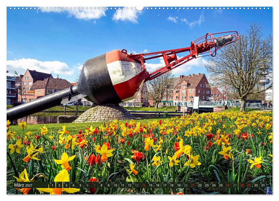 EMDEN maritime Seehafenstadt (CALVENDO Wandkalender 2027)