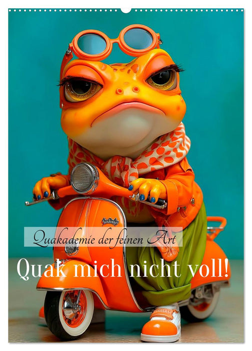 Quak mich nicht voll! (CALVENDO Wandkalender 2027)