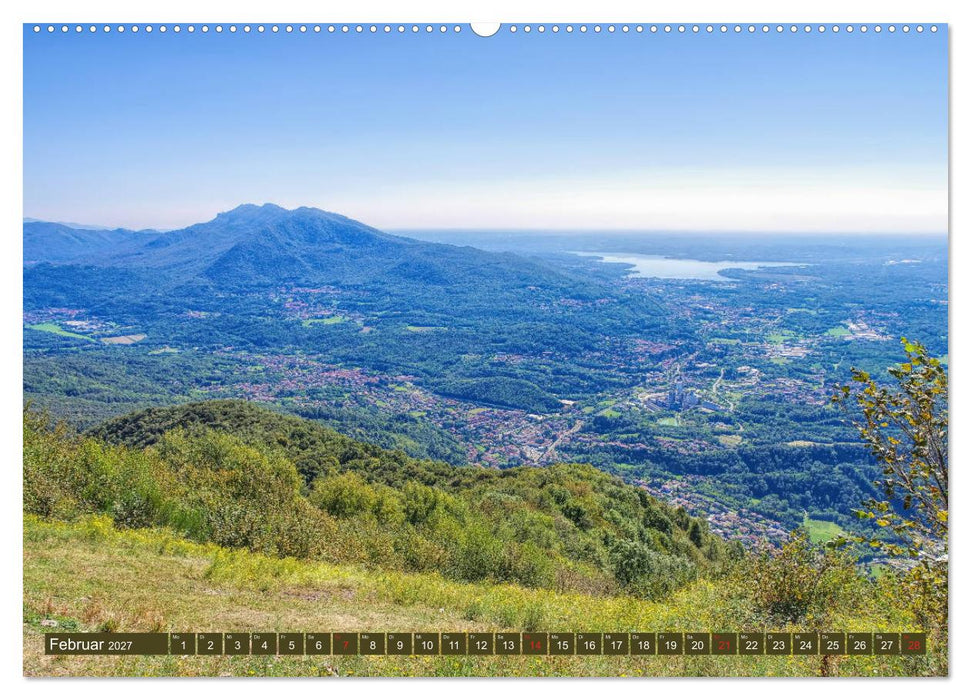 Lago di Varese - Eine der schönsten Seenlandschaften Italiens (CALVENDO Premium Wandkalender 2027)