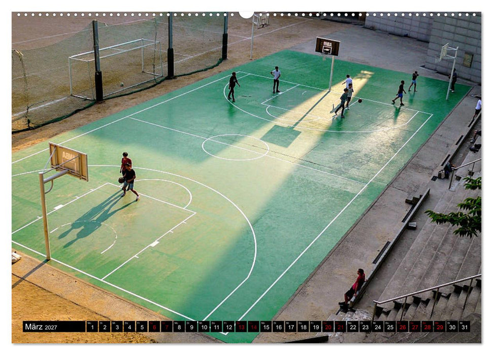 Trendsport Basketball (CALVENDO Wandkalender 2027)