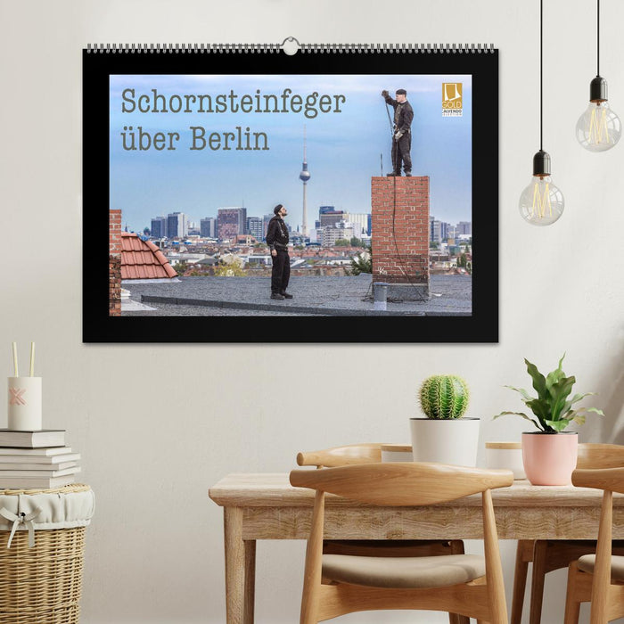Schornsteinfeger über Berlin 2027 (CALVENDO Wandkalender 2027)