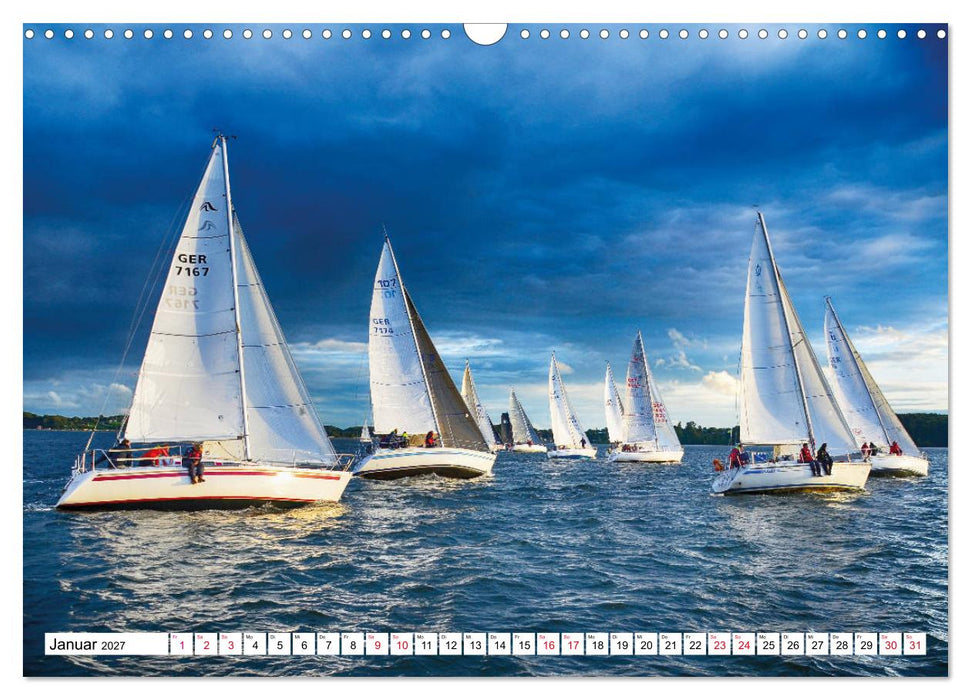 Leidenschaft Segeln (CALVENDO Wandkalender 2027)
