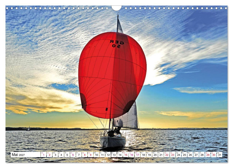 Leidenschaft Segeln (CALVENDO Wandkalender 2027)