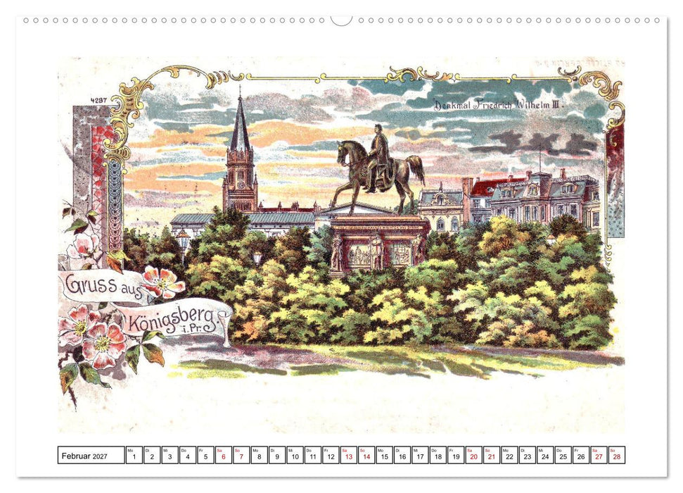 Gruss aus Königsberg (CALVENDO Wandkalender 2027)