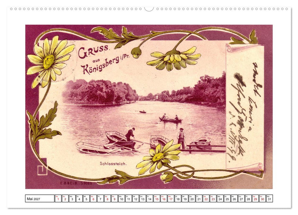 Gruss aus Königsberg (CALVENDO Wandkalender 2027)