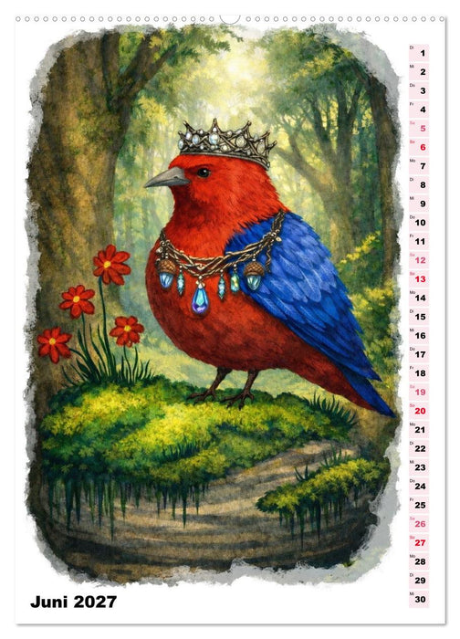 Magische Wesen im Fabelwald (CALVENDO Wandkalender 2027)