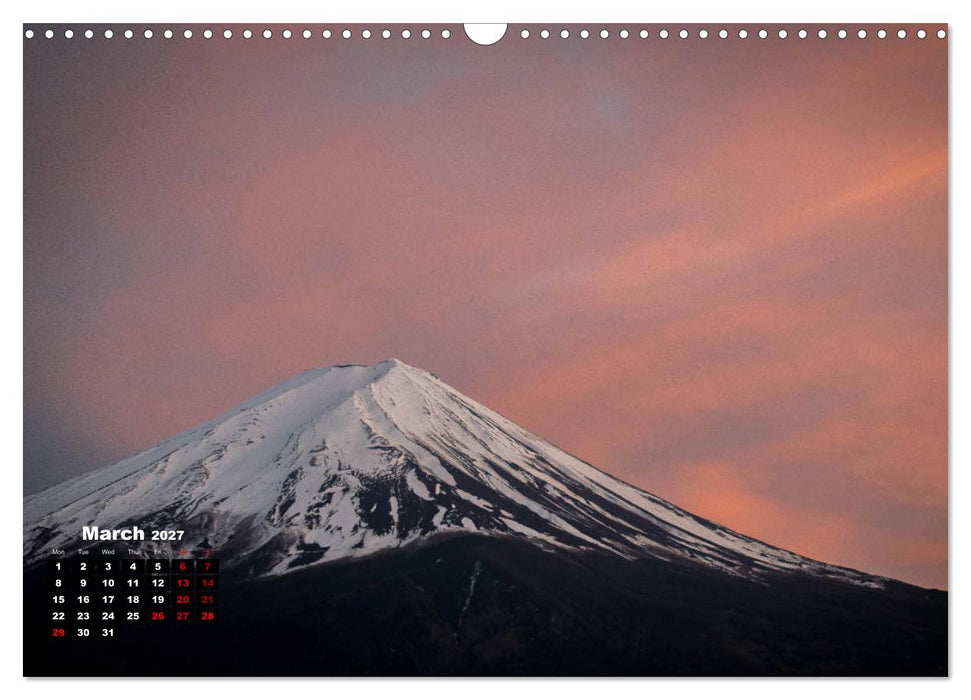 Amazing Fuji-San (CALVENDO Monthly Calendar 2027)