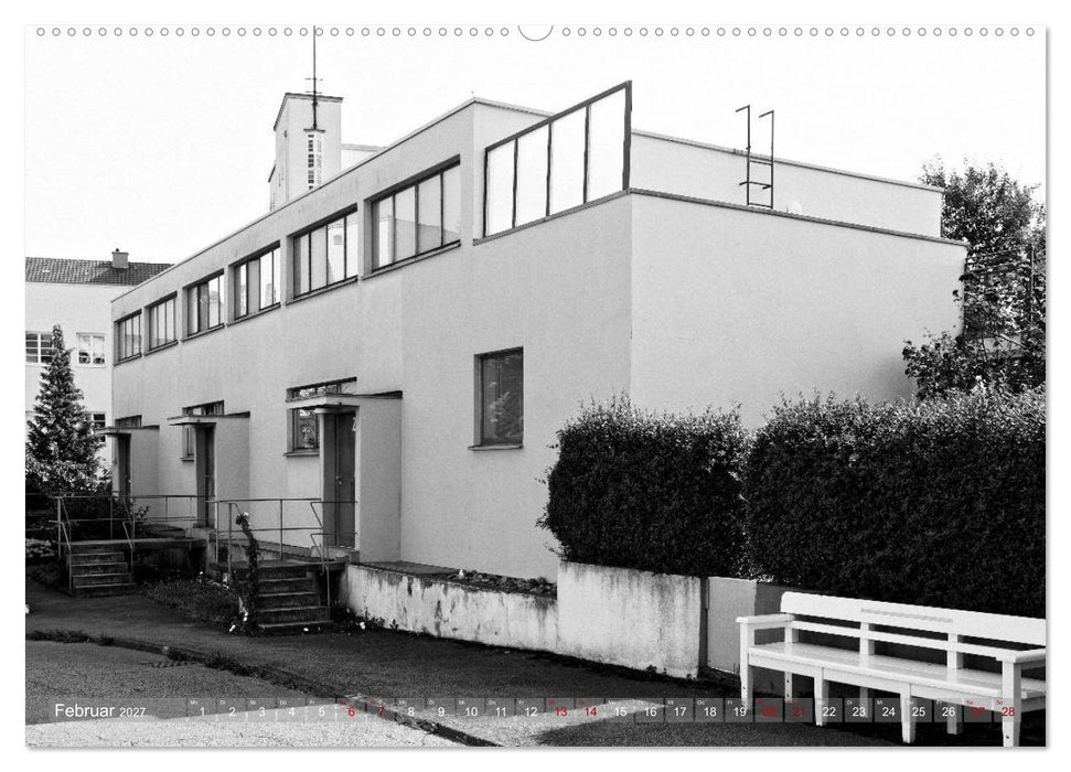 Die Weissenhof - Siedlung (CALVENDO Premium Wandkalender 2027)