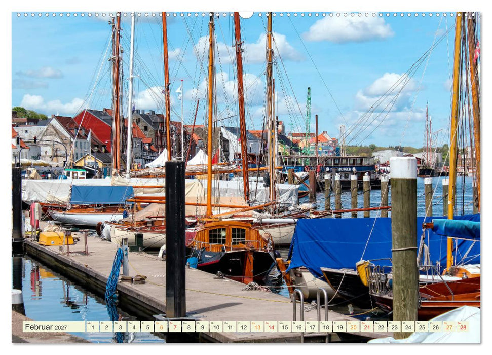 Bezauberndes Flensburg (CALVENDO Premium Wandkalender 2027)