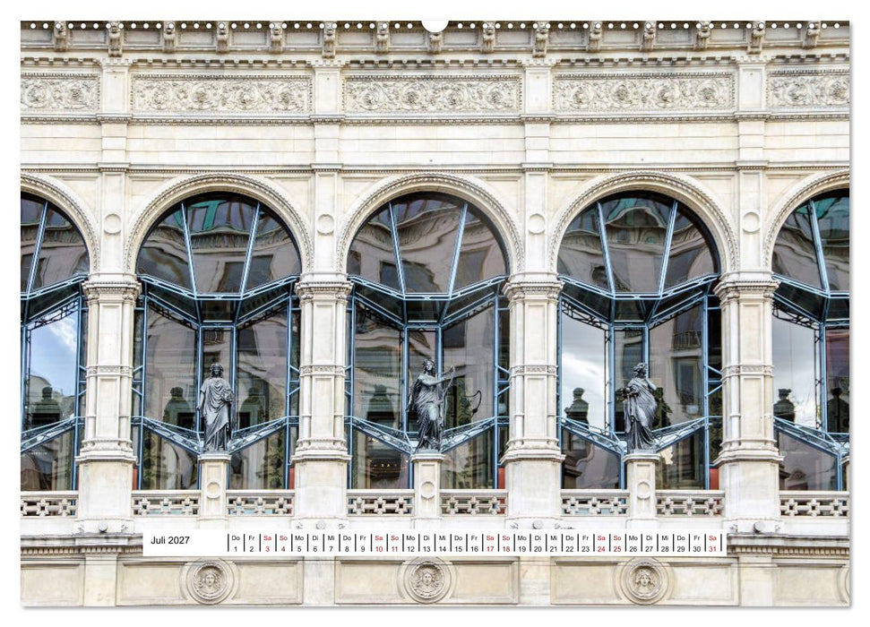 Wien Facettenreiche Metropole (CALVENDO Premium Wandkalender 2027)