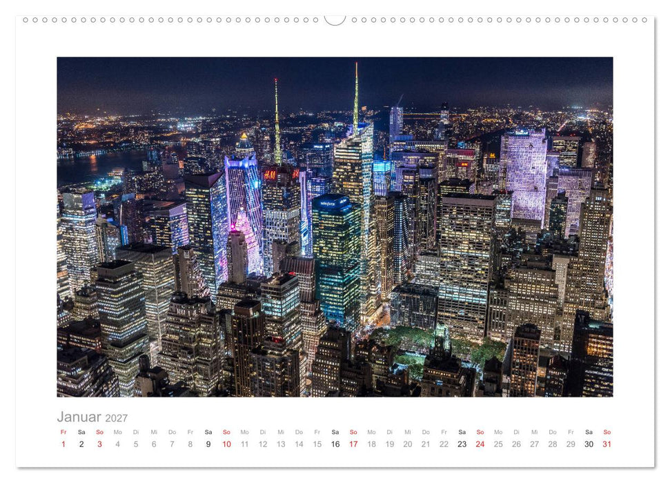 Wunderschönes Amerika (CALVENDO Premium Wandkalender 2027)