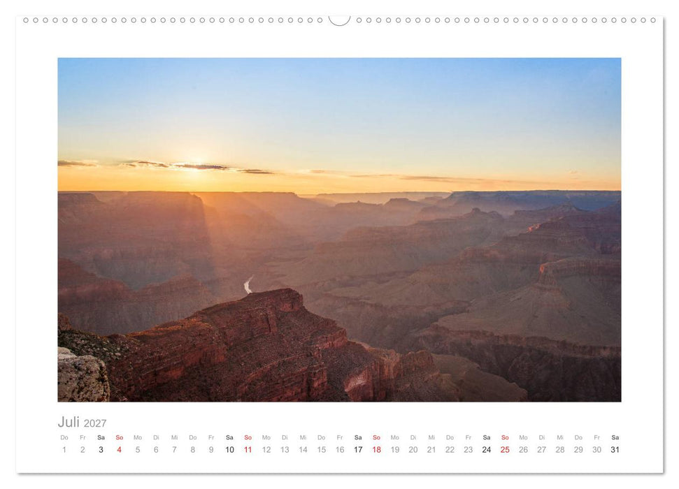 Wunderschönes Amerika (CALVENDO Premium Wandkalender 2027)