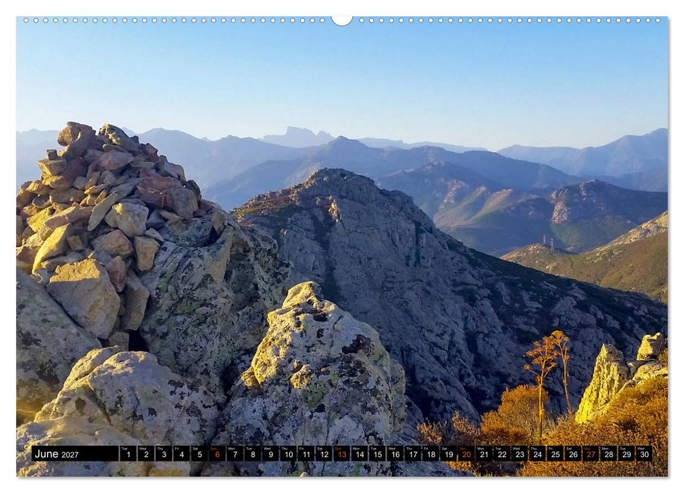 Corsica's wild GR20 (CALVENDO Premium-Calendar 2027)