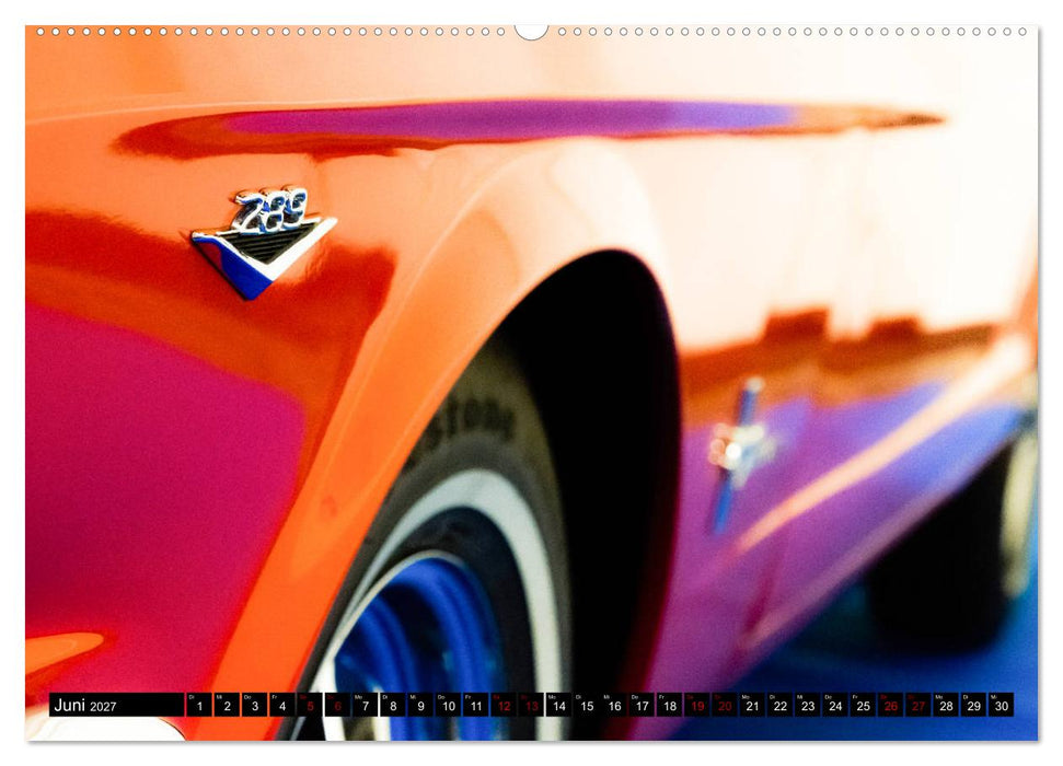 Ford Mustang - Die Legende (CALVENDO Premium Wandkalender 2027)