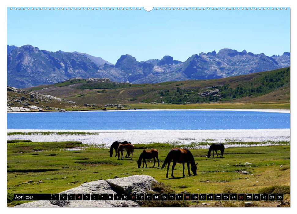 Korsikas wilder Norden. GR20 Impressionen (CALVENDO Wandkalender 2027)