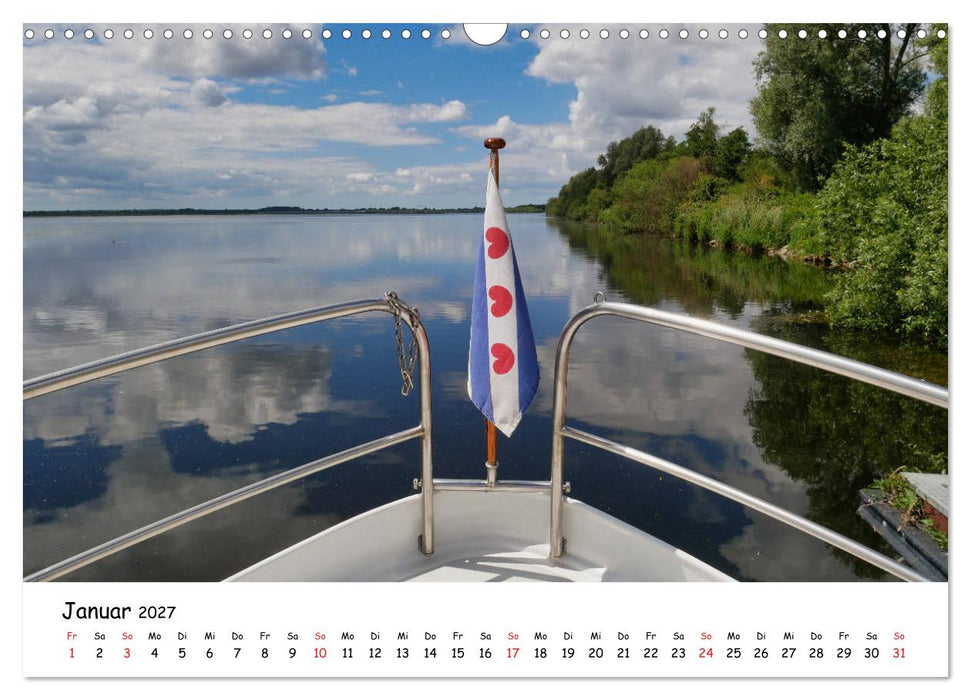 Wassersport Fryslân (CALVENDO Wandkalender 2027)