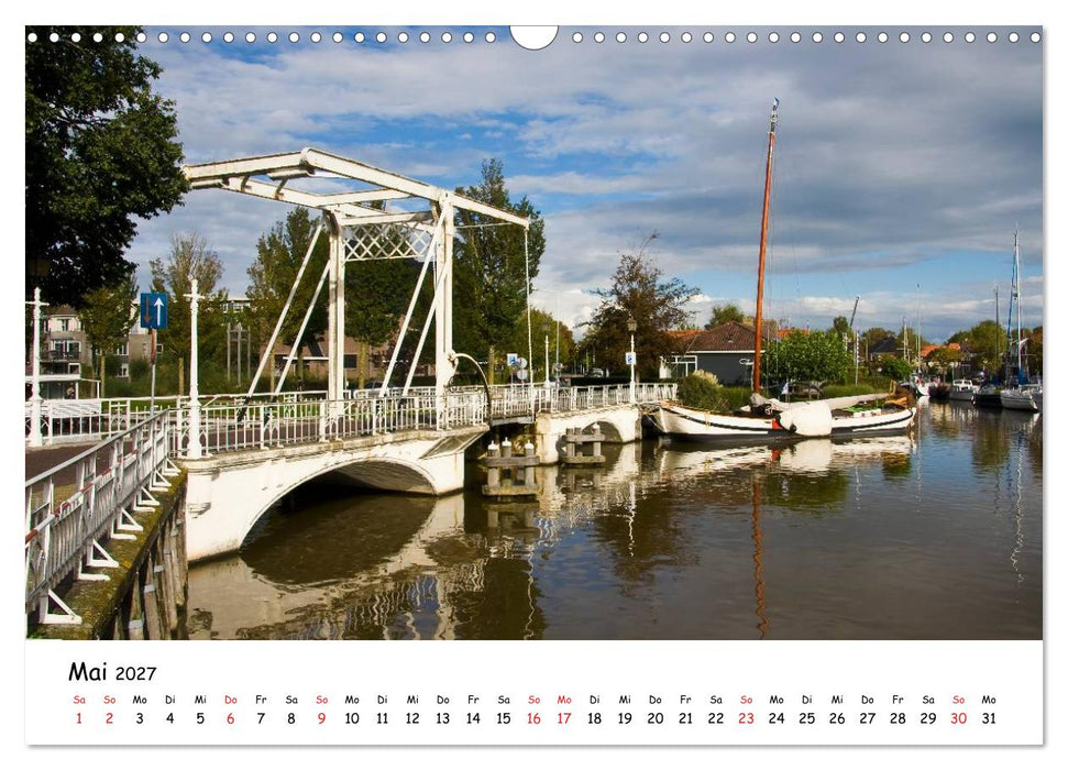 Wassersport Fryslân (CALVENDO Wandkalender 2027)