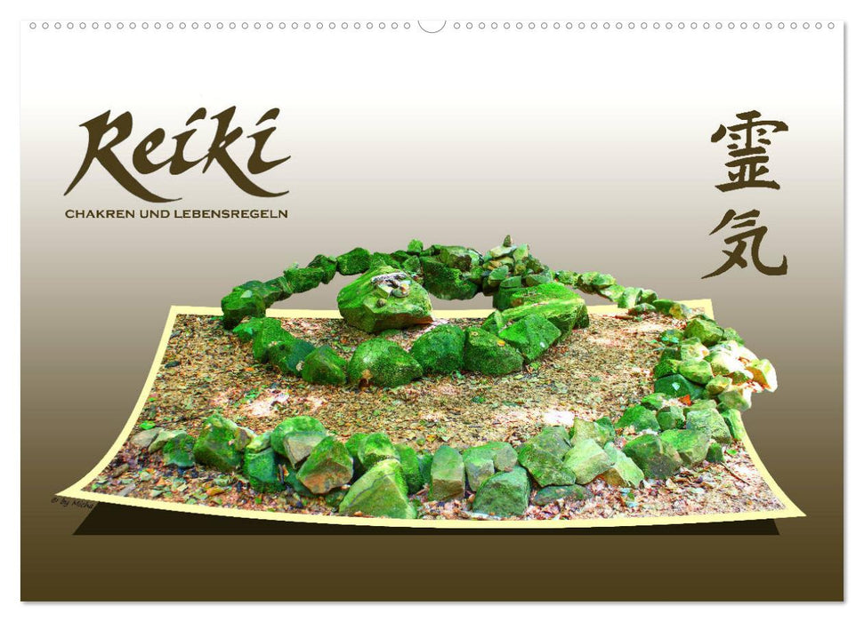REIKI - Chakren und Lebensregeln (CALVENDO Wandkalender 2027)
