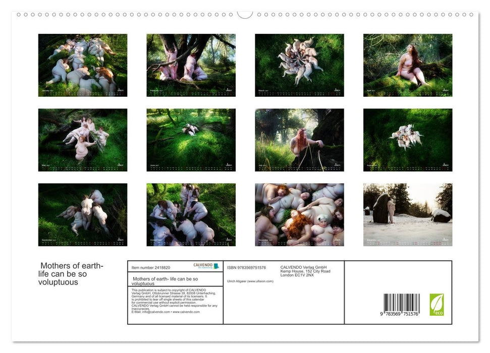 Mothers of earth- life can be so voluptuous (CALVENDO Premium-Calendar 2027)
