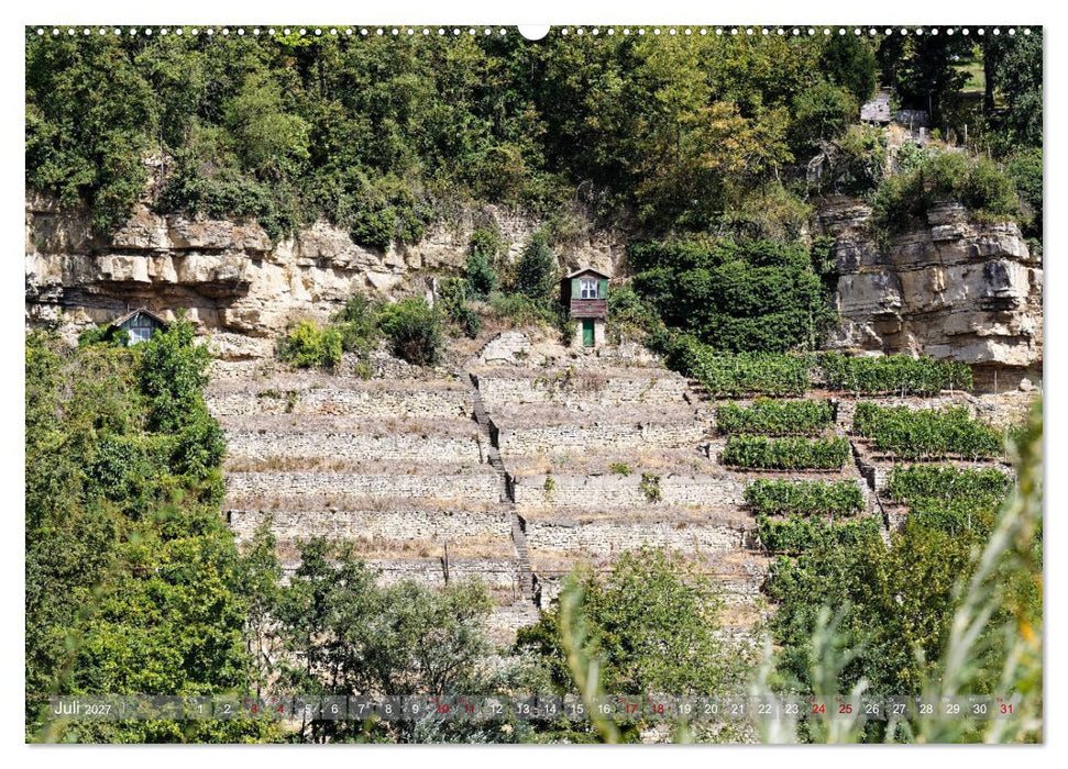 Weinberghäuschen - Schutz- und Werkzeughaus für den Weingärtner (CALVENDO Premium Wandkalender 2027)