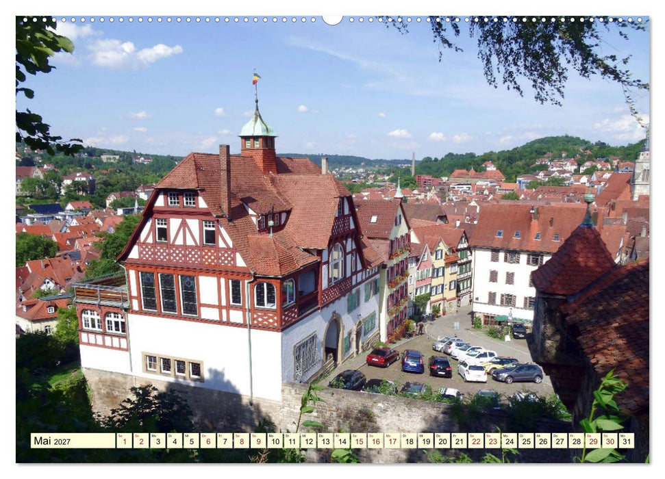Unterwegs in Tübingen (CALVENDO Wandkalender 2027)