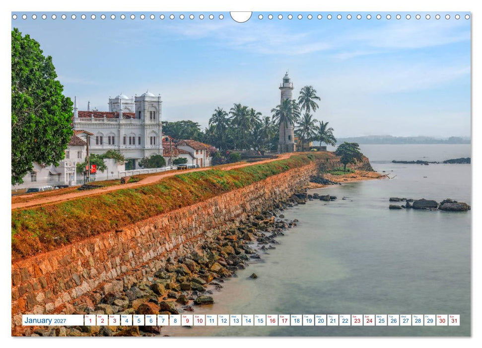 Sri Lanka (CALVENDO Monthly Calendar 2027)