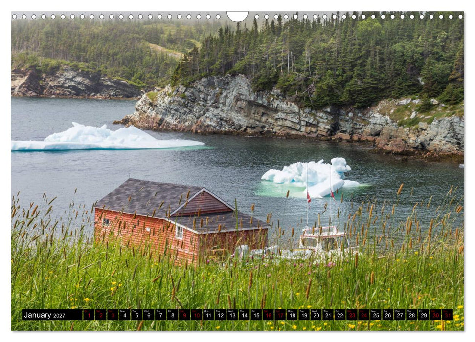 Island of Newfoundland (CALVENDO Monthly Calendar 2027)