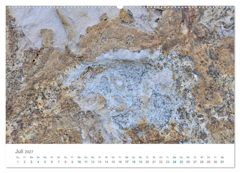 Die Natur als Künstlerin - Schönheit der Steine (CALVENDO Premium Wandkalender 2027)