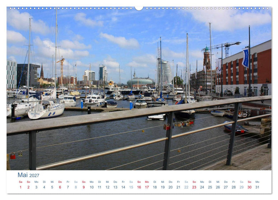 Bremerhaven 2027. Impressionen aus den Havenwelten (CALVENDO Premium Wandkalender 2027)