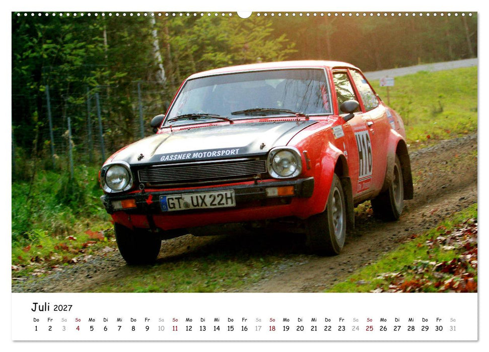 Lausitzrallye Histo EM (CALVENDO Premium Wandkalender 2027)